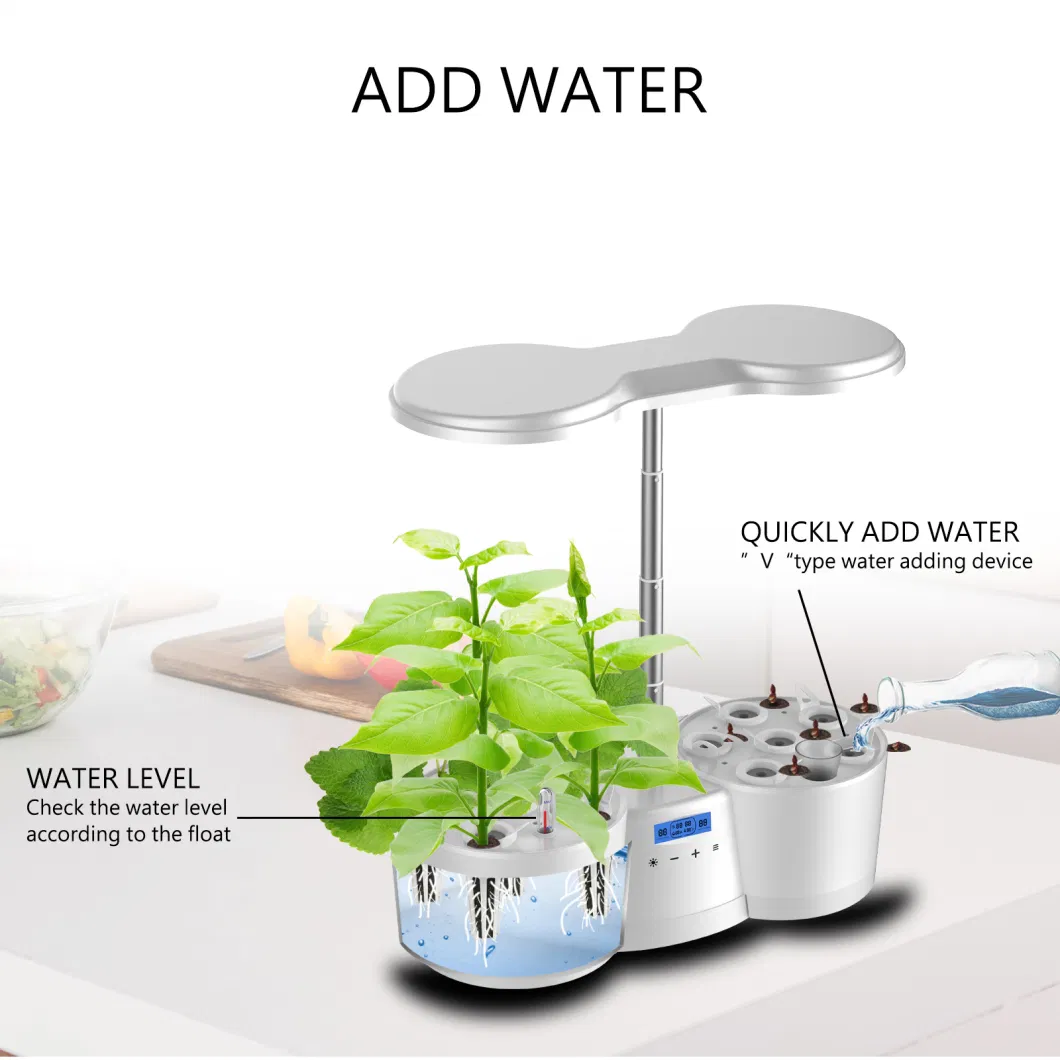 Self Watering Pot Indoor Growing System Smart Garden Planter