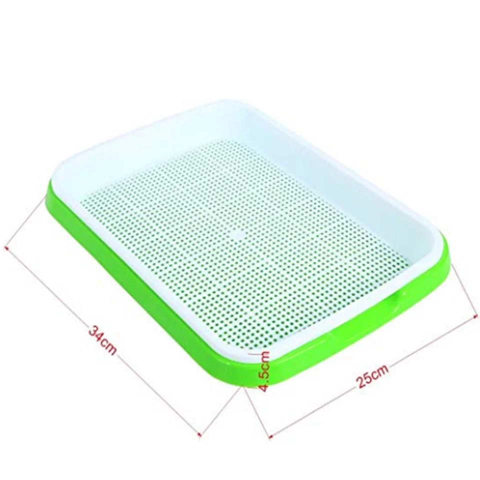 Hydroponic Plants Growing Nursery Seeding Fodder Trays for Hydroponics Double Seedling Frame 5 Levels